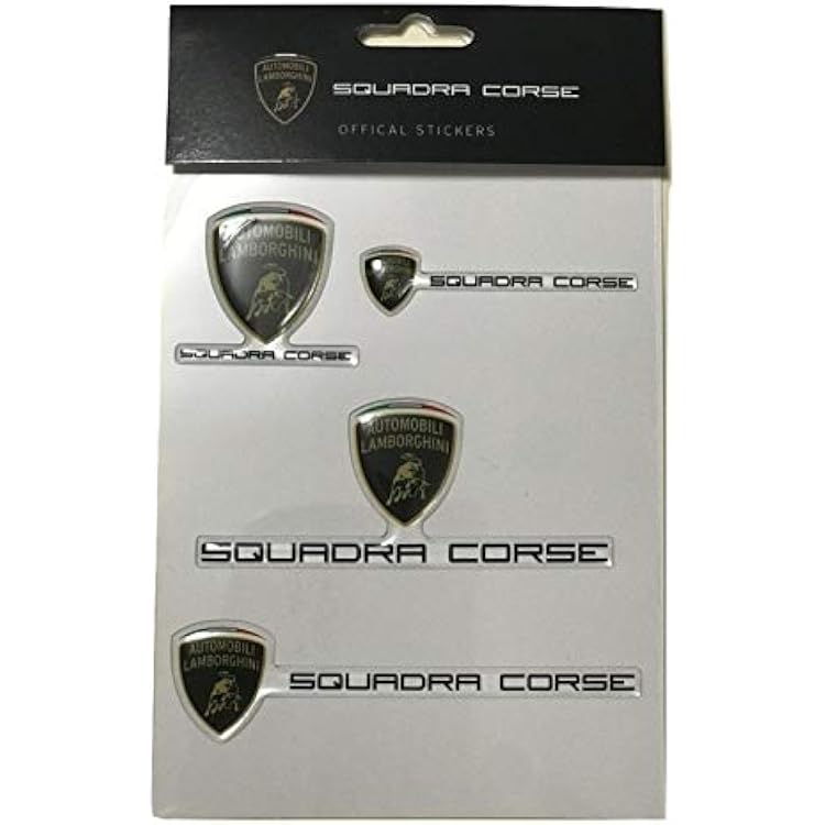Lamborghini Squadra Corse Sticker Set