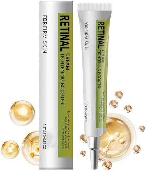 Retinol Shot Tightening Booster,Retinol Skin Booster Serum,Pore Minimiser, Wrinkles & Fine Lines, Firmer Skin,Smoother & Firmer SkinFade Fine Lines & Wrinkle,Retinol Serum for Face,Face Firming Cream