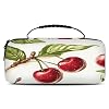 Adornori Red Cherry Carry Case Compatible with Nintendo Switch/OLED, Cherry Pattern Travel Storage Case Portable Pouch for Accessories & Games