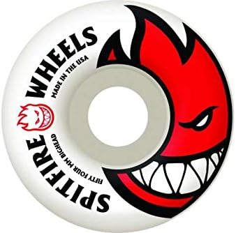 Spitfire Bighead White Skateboard Wheels - 52Mm