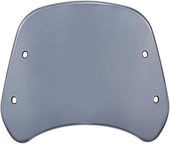 GLoyer Motorcycle Windshield Motorcycle Somke Front Windshield Headlight Protector Windscreen Wind Deflector Compatible with Benelli Leoncino 250 500 Trail