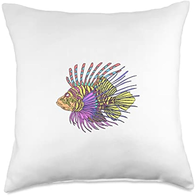 lionfish Throw Pillow