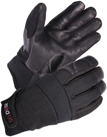 SKYDEER Full Deerskin Leather Winter Drive Work Gloves, Extra Soft 100G 3M Thinsulate, Thermal Insulated Gloves SD2211T