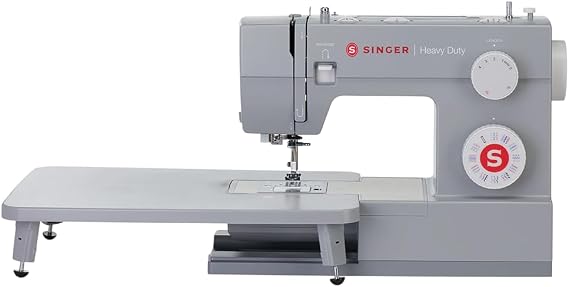 SINGER 6380 Heavy Duty Sewing Machine with Extension Table, Accessory Kit