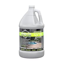 Armor LV15 Low Gloss Solvent Based Acrylic Concrete Curing Sealer (LV15-1 Gallon)
