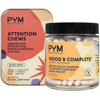 PYM Health Attention Chews  Mood B Complete
