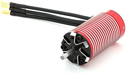 Leopard 3670 V2 4-Pole Brushless Inrunner Motor 2000KV for RC Car, Truck