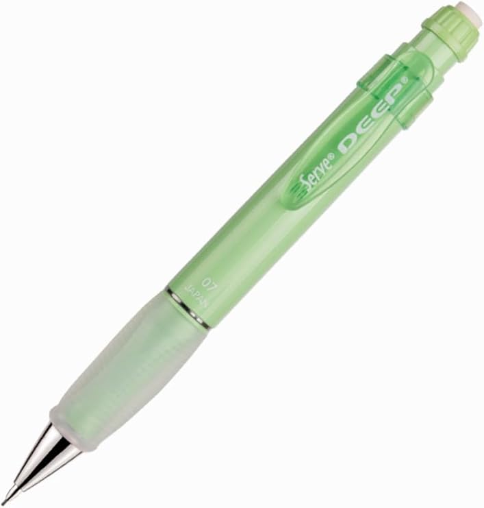 Serve Deep Versatil Kalem 0.7mm, Elma Yeşili, Pastel Renk, Kauçuk Grip