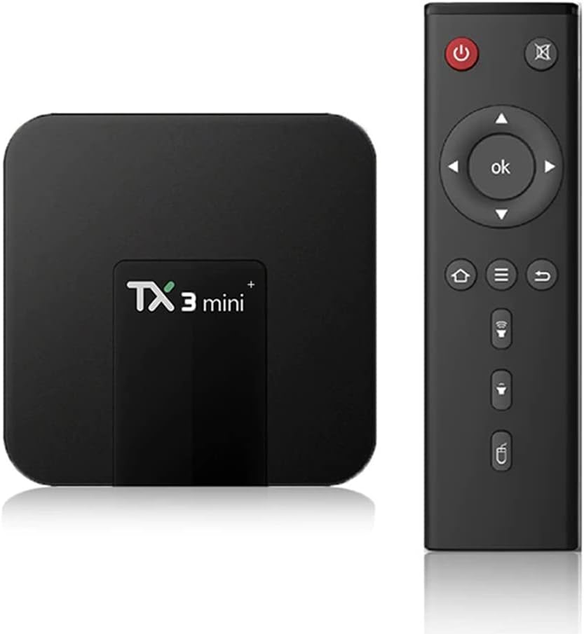 Android 11.0 TV Box,TX3 Mini Plus Amlogic S905W2 Quad Core RAM 4GB ROM 32GB Dual WiFi 2.4G5.8G BT4.2 4K 6K AV1 Home Smart Media Player