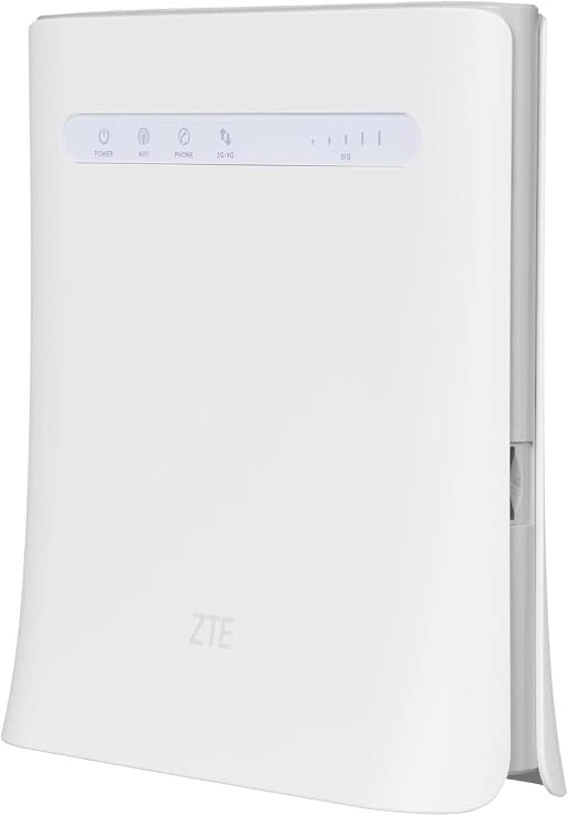 ZTE MF286R, LTE CAT6 / 4G Unlocked Wireless Router, Connects 64 Devices, 2x Antennas