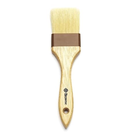 Browne Foodservice HL9116W Flat Pastry Brush, 1-1/2" Size