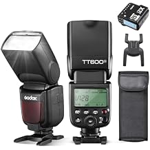 Godox TT600 HSS 1/8000s GN60 Flash Speedlite with Godox X2T-N Remote Trigger Transmitter,Built-in 2.4G Wireless X System Compatible for Nikon Cameras