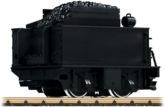 LGB 69576 Tender with Sound - Sound Module with Realistic Steam Train Sounds - Ready to Drive - Weatherproof - Accessories - from 15 Years - G Scale - Scale 1:22.5