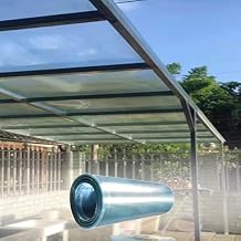 Polycarbonate Roofing Panels,Greenhouse PC Endurance Board,for Roofs Carports Canopies Sunrooms Enclosu, Easy to Cut 6x32.8 FT/182x1000cm(Thickness: 2mm)