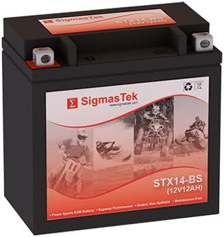 Yuasa YTX14-BS Motorcycle Battery (Replacement)