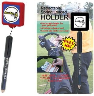 Pencil Pull Classic Retractable Holder of Marking Instruments, Belt slide Clip, Color May Vary, Assorted Color, 1 Holder (A106)