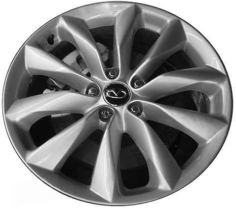 For 2019-2022 Infiniti QX50 19 Inch Powder-Coated Silver Alloy - Genuine OEM Rim - Road Ready SUV Wheel