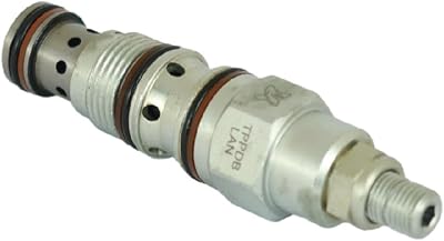 Dump Truck Hydraulic Pressure Regulating Valve Pilot Pressure Relief Valve Cartridge Valve Compatible with PPDB-LANLWN