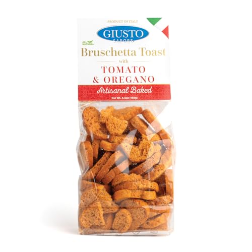 Giusto Sapore Tomato & Oregano Bruschetta Toast, 250g