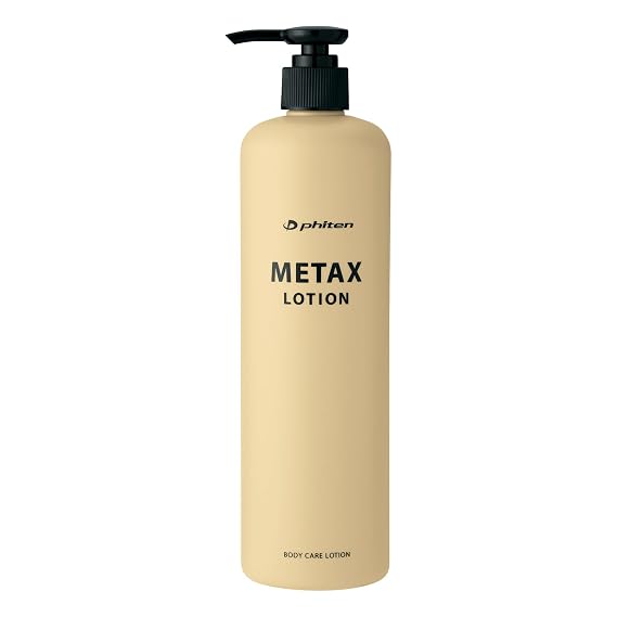 Phiten Metax Lotion, 16.2 fl oz (480 ml), Body Care Lotion - Can be Used on the Whole Body (Face, Body, Legs), Massage, Relax, Body Care, Performance Support