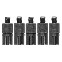 HERCHR 5pcs Magnetic Bite Alarm Connectors, Metal Quick Release Adapters for Carp Fishing Bank Sticks Rod Pods Tackle Accessories