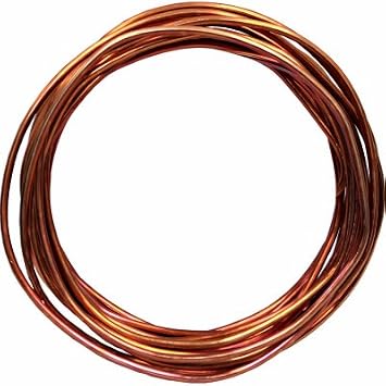 SOUTHWIRE 15 FT. 6-Gauge Solid SD Bare Copper GROUNDING Wire 10638583