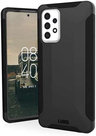 URBAN ARMOR GEAR UAG Designed for Samsung Galaxy A72 SM-A725 Case [6.7-inch Screen] Scout Rugged Sleek Shockproof Lightweight Military Drop Tested Protective Cover, Black