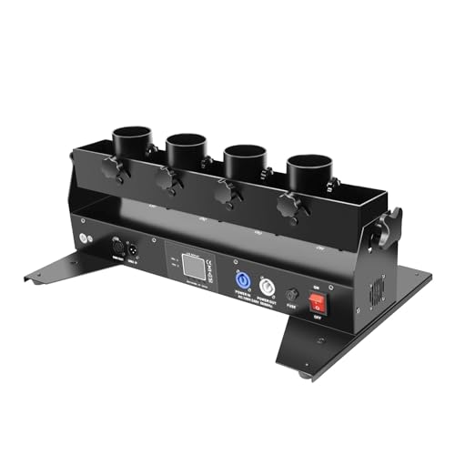 Professional Confetti Launcher Cannon Machine, Confetti Blower Machine Confetti Cannon DMXRemote Control for Weddding Disco Show Club Stage Party