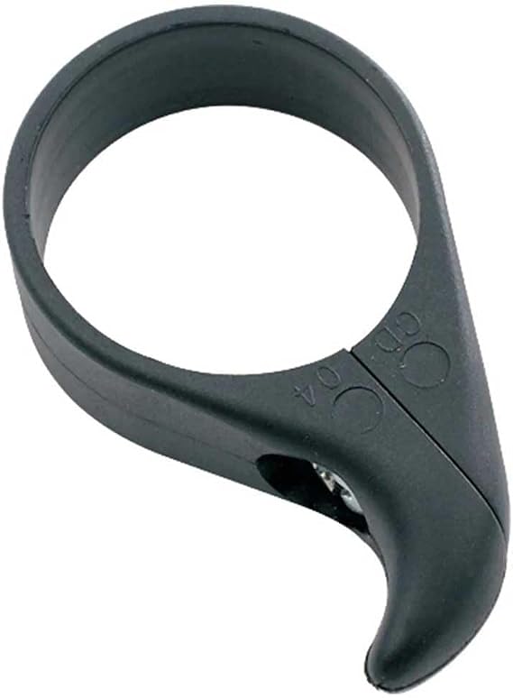 Deda Elementi Dog Leash - Black Solid Clip