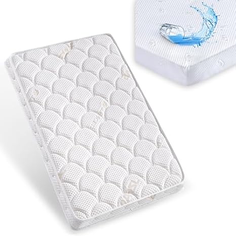 Pack and Play Mattress + Waterproof Pack and Play Mattress Protector