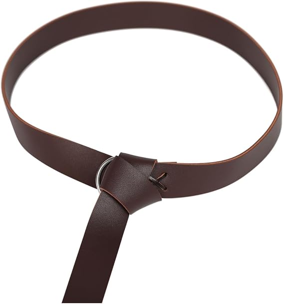 Medieval Renaissance Belt Knight Viking LARP Retro Ring Belt Reenactment Costume Accessory