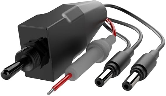 Quick Time Performance SWITCH2 Dual Toggle Switch for QTP Electric Exhaust Cutouts