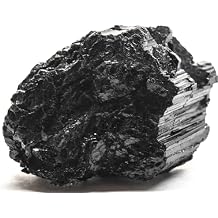100ct 38mm Black Tourmaline Schorl Rough Collectible Natural Gemstone Crystal Mineral Raw Specimen - Brazil