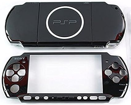 NEW Replacement PSP 3000 Console Full Housing Shell Cover With Button Screws Set -Black