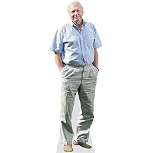 Celebrity Cutouts David Attenborough Mini Size Cutout