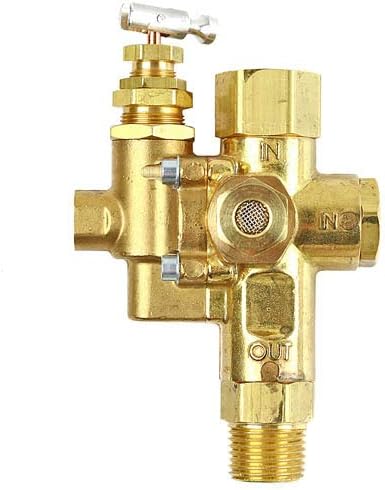 Air Compressor Pilot check valve unloader combination gas discharge 140-175 1/2" FPT TOP INLET X 1/2" MPT OUTLET