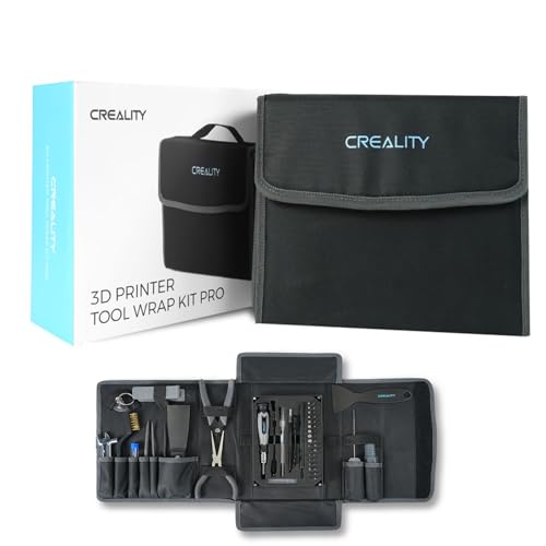 Creality 3D Printer Tool Wrap Kit Pro AssemblyRemovalFilament Cutting Tool for Cleaning Finishing Printing, Suitable for Creality and All FDM Printers