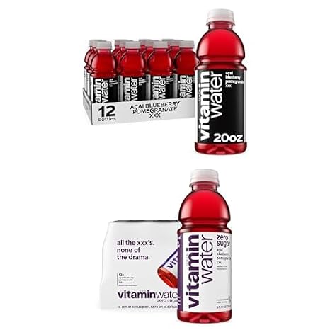 vitaminwater 20oz 12pk  and  Zero Sugar