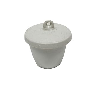 Porcelain Crucible with Lid Cover Lab Crucible 20ml, 30ml, 40ml, 70ml, 100ml, 200ml, 300ml 20ml
