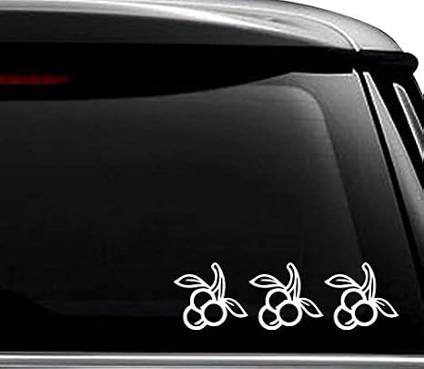 Casino Cherries Cash Slot Machine Decal Sticker For Use On Laptop, Helmet, Car, Truck, Motorcycle, Windows, Bumper, Wall, and Decor Size- [15 inch] / [38 cm] Wide / Color- Matte Black