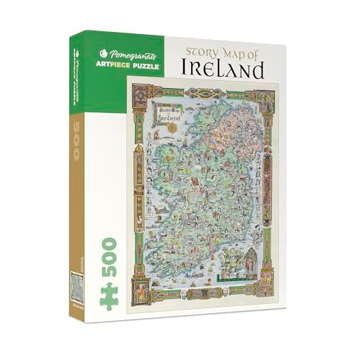 Story Map of Ireland 500-piece Jigsaw Puzzle