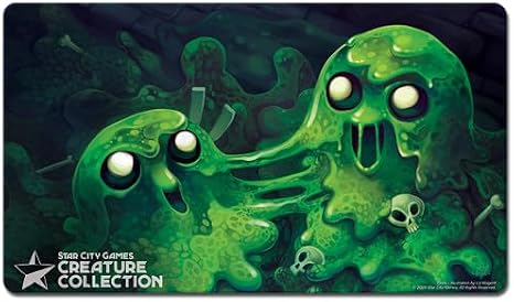 Creature Collection Ooze Gaming Playmat for MTG/TCG - 24x14 Inch Rubber