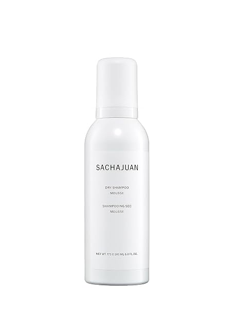 SACHAJUAN Dry Shampoo Mousse, Oil Absorbing, Lightweight, 6.8 oz
