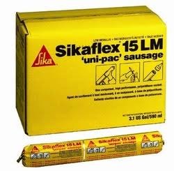 Sikaflex 15LM, Black, Low-Modulus Elastomeric Sealant, 600ml, Unipac
