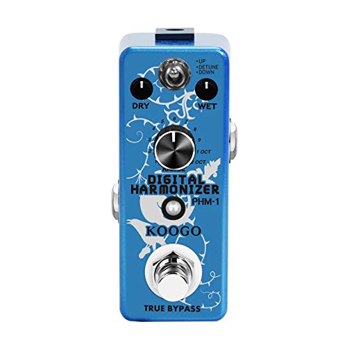 Harmonizer Digital Pedal Harmony Pitch Shifter Detune For Electric Guitar Bass With Storage Of Timbre Sound Pedal