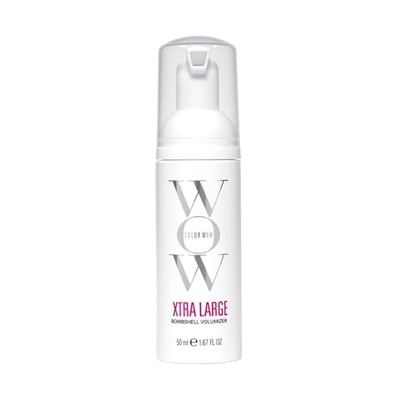 COLOR WOW Xtra Large Volumizer Alcohol-Free Foam for Weightless Volume | Alcohol-free hair volumizer. Formulated to deliver long-lasting volume and noticeable thickness for thin, flat, or limp hair.