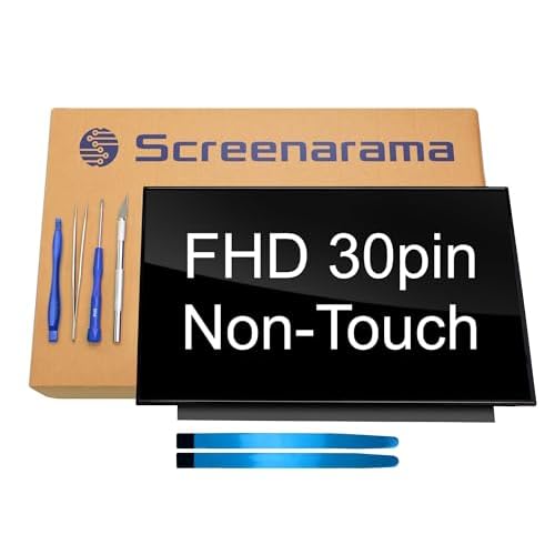 SCREENARAMA New Screen Replacement for Samsung NP340XLA KA1US KA2CA KA2US KA3US KA5US, FHD 1920x1080, IPS, Glossy, LCD LED Display with Tools