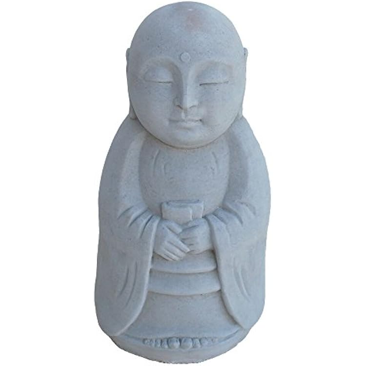 Buddha Standing Jizo Garden Statue 11H