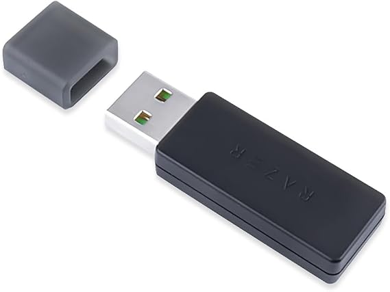 USB Dongle Receiver Compatible for Razer Kraken V3Pro HyperSense Gaming Headset USB Adapter