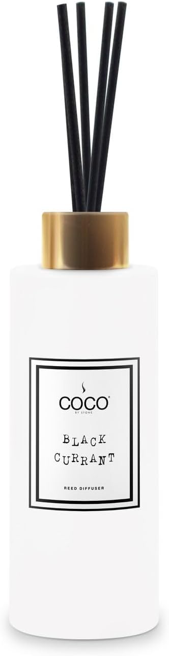 COCO by Stone 5oz Reed Diffuser Black Currant Home Fragrance Diffuser
